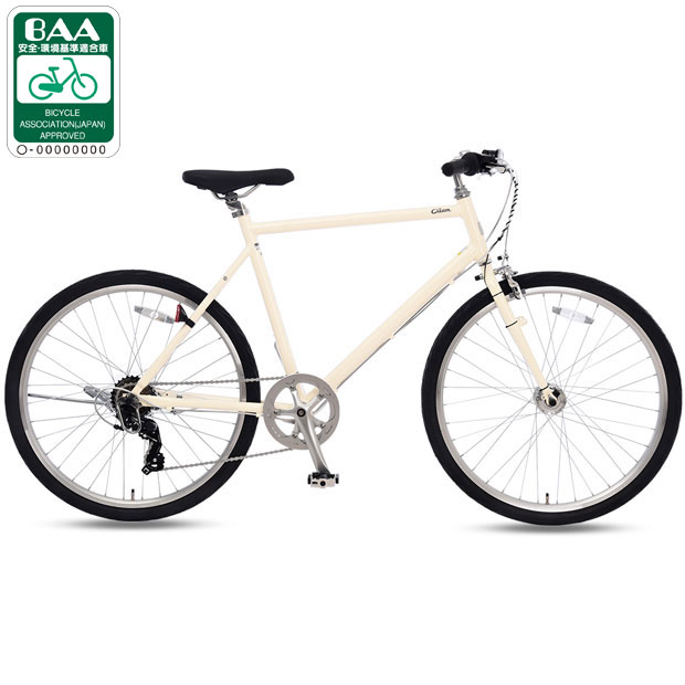 あさひ自転車cream クロスバイク シマノ変速機 あさひ（自転車） 「クリーム」Cream CS（クリーム シーエス）HD