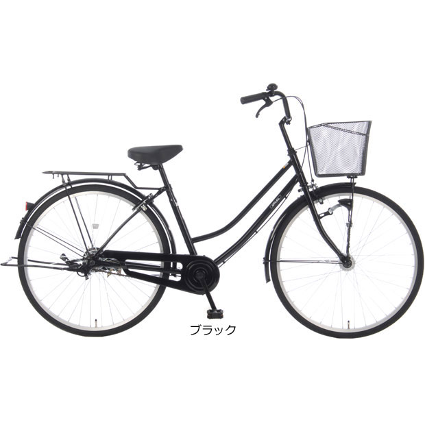 「西日本限定」「あさひ」アフィッシュW -L 27インチ 変速なし オートライト シティサイクル ママチャリ 自転車