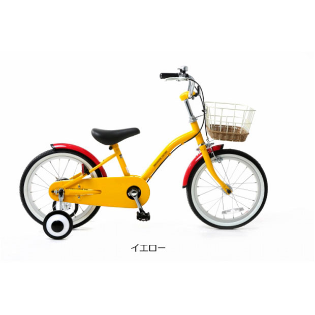 「3月24日はポイント最大16倍」「西日本限定」「あさひ」イノベーションファクトリー キッズ 16 BAA-N カゴドロヨケ付 16インチ 子供用  自転車