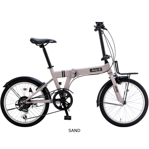ジープ」JE-206G 20インチ 折りたたみ自転車 -23 :51709:サイクル ...