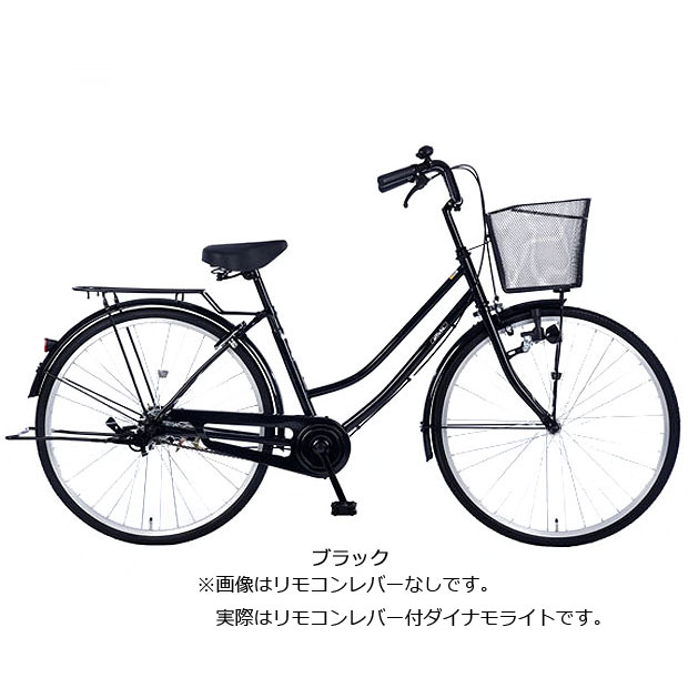 「あさひ」アフィッシュW  BAA-O 26インチ 変速なし ダイナモライト シティサイクル ママチャリ 自転車｜cyclemall｜02