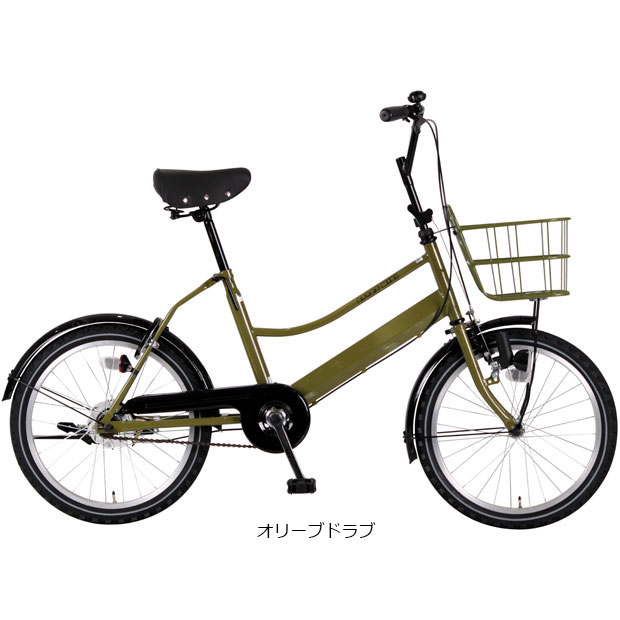「西日本限定」「あさひ」アプレミディ BAA-O 20インチ 変速なし ダイナモライト ミニベロ 自転車