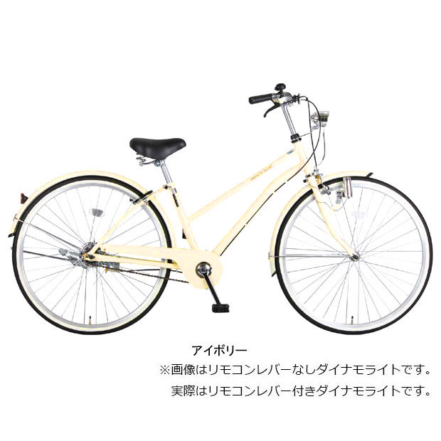 「西日本限定」「あさひ」イノベーションファクトリーCITY BAA-O 27インチ 変速なし ダイナモライト シティサイクル ママチャリ 自転車
