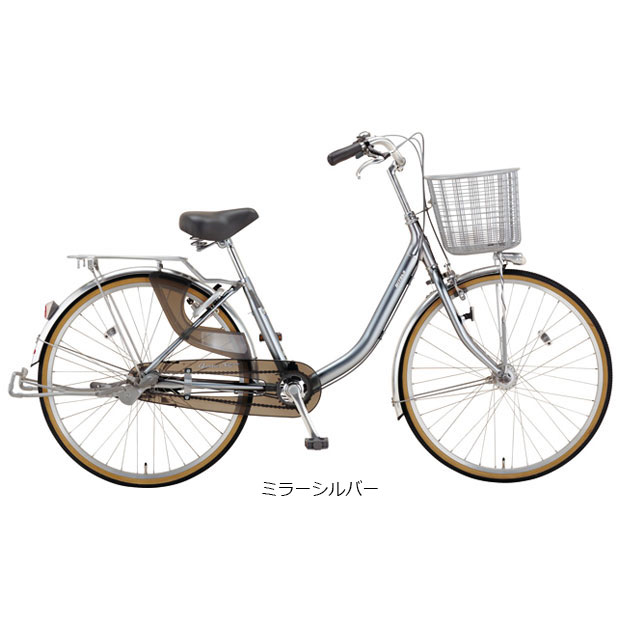 MIYATA 大人用22インチ シルバー