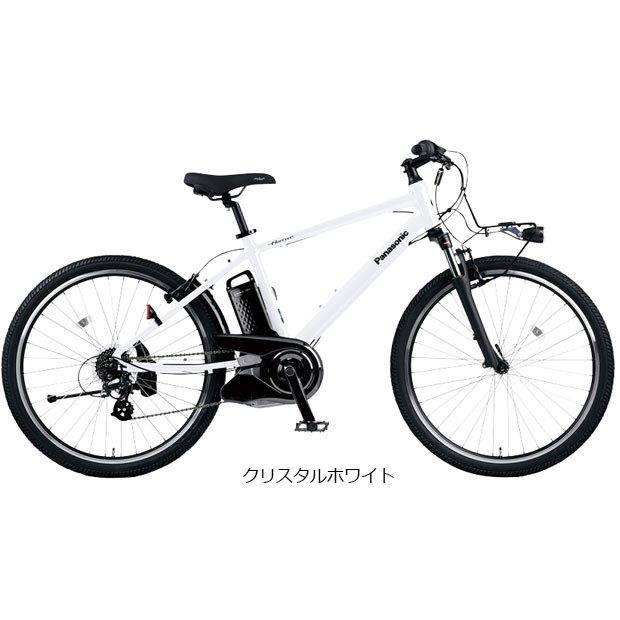 「パナソニック」ハリヤ「BE-ELH642」26インチ 7段変速 電動自転車 クロスバイク -23｜cyclemall｜02