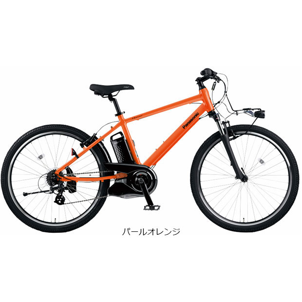 「パナソニック」ハリヤ「BE-ELH642」26インチ 7段変速 電動自転車 クロスバイク -23｜cyclemall｜04