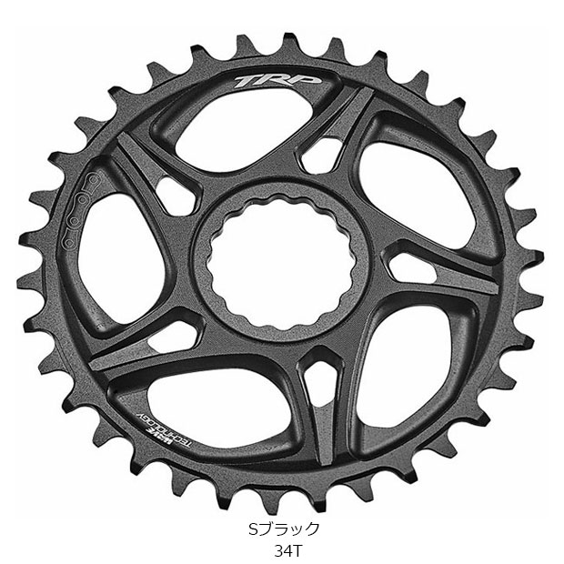 送料無料」「ティーアールピー」EVO 7 DH CHAINRING 7スピード対応