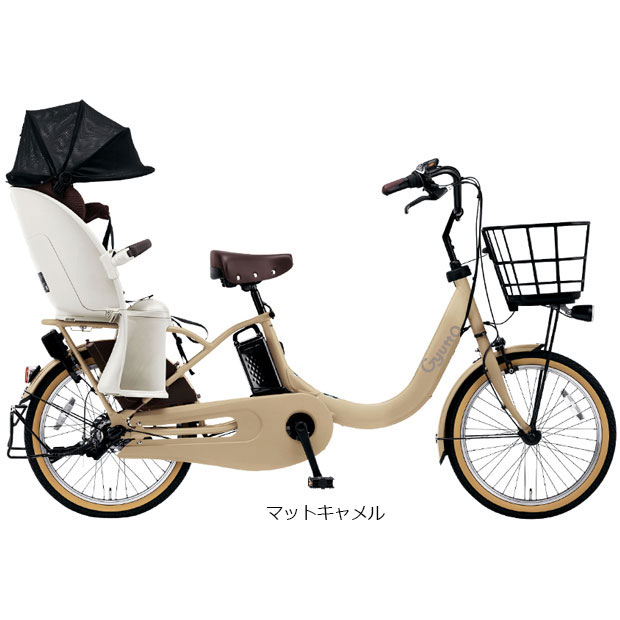「パナソニック」ギュット・クルームR・EX「BE-FRE033」20インチ 3人乗り対応 電動自転車 -24｜cyclemall｜05
