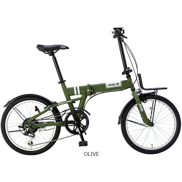 「ジープ」JE-206G 20インチ 折りたたみ自転車 -24｜cyclemall｜05