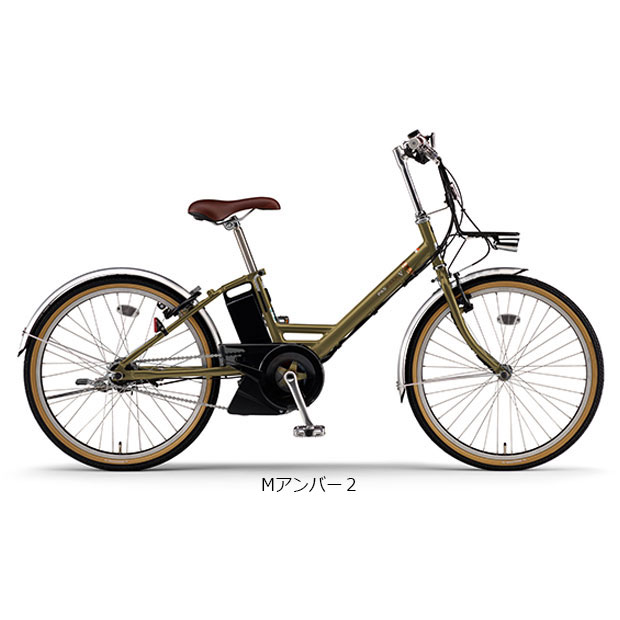 「ヤマハ」PAS CITY-V（パス シティ V）「PA24CV」24インチ 内装5段変速 電動自転車 -24｜cyclemall｜02