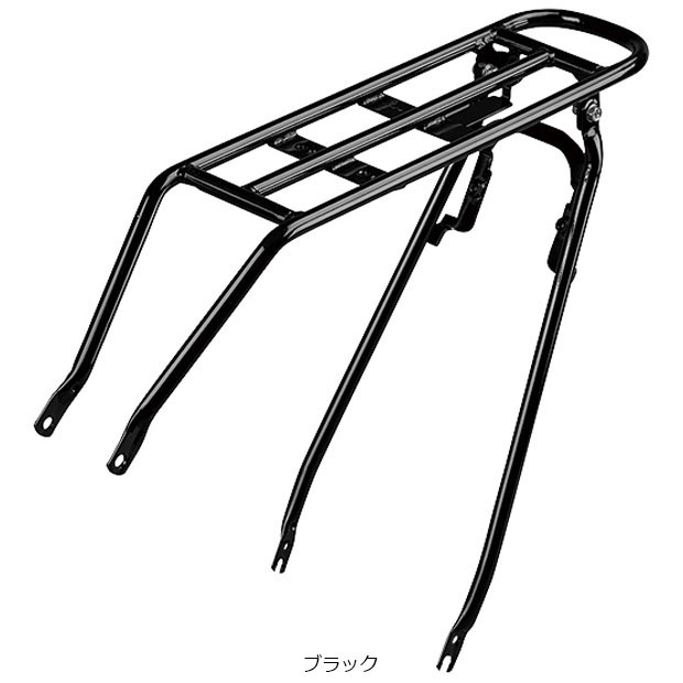 「送料無料」「パナソニック」NCR1718S スリムキャリア（プレミアムリアチャイルドシート取付用）ラクイック搭載モデル24インチ用リアキャリア 後用 | Panasonic | 01