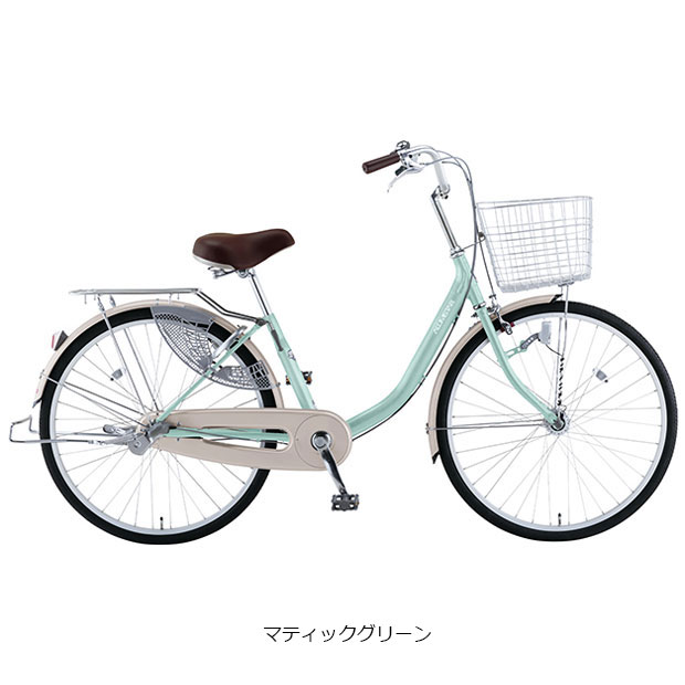 自転車　24インチ　変速無し　アルミ車体　ミヤタ製　程度良好 miyata（ミヤタ） 「ミヤタ」アルミスターU「DALU40A4」24インチ 変速