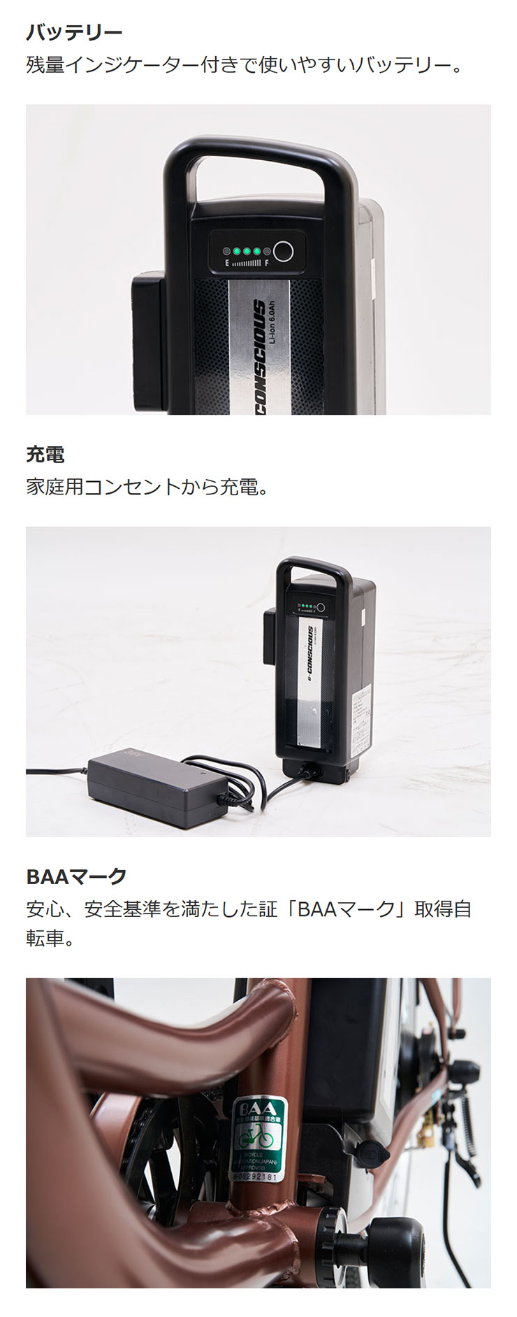 サイモト」イーコンシャス ココット 266L-R 26インチ 6段変速 電動