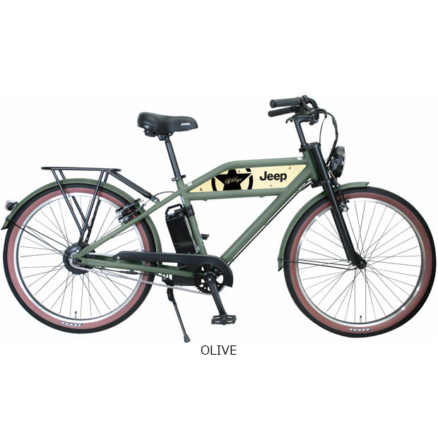 Jeep（ジープ） 「ジープ」JE-260e 26インチ 変速なし 電動自転車