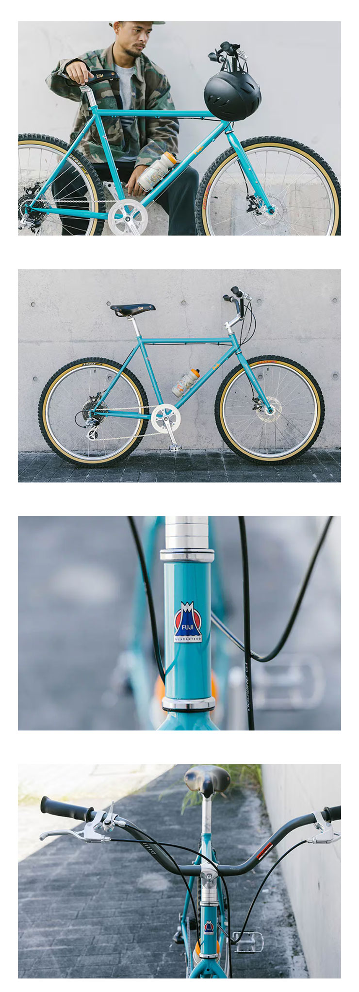 フジ」ALTERR（アルター）クロモリフレーム 26インチ マウンテンバイク