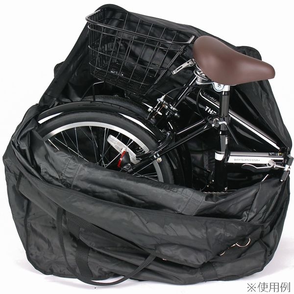 「あさひ」折り畳みバッグ小 輪行袋 自転車収納袋 20インチまで対応 輪行バッグ｜cyclemall｜02