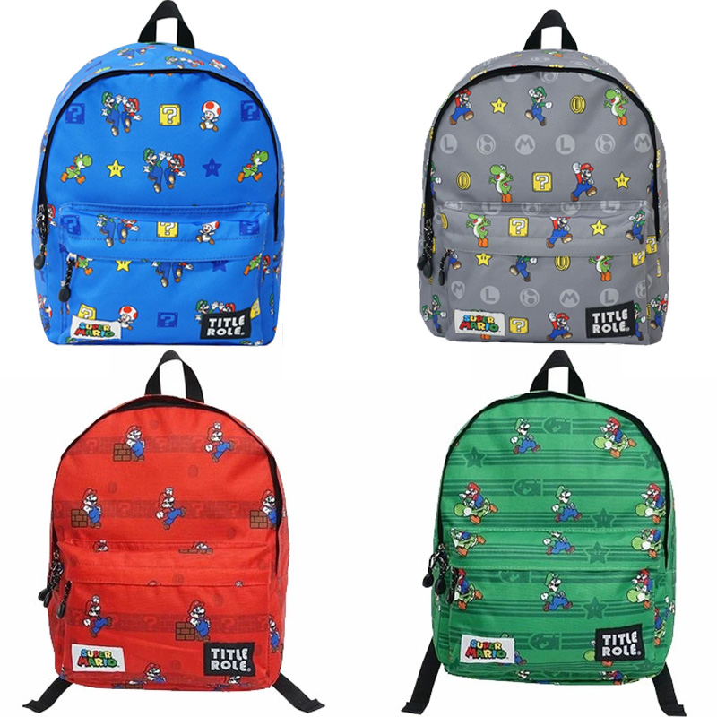 SUPER MARIO  20729031 TITLE ROLE スーパーマリオ キッズ デイパック @4500 20759045 SUPER MARIO KIDS DAY PACK | 