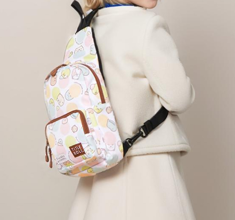 すみっコぐらし  ジュ二ア フレンドリー ボディバッグ @3500 KIDS JUNIOR BODY BAG |  | 06