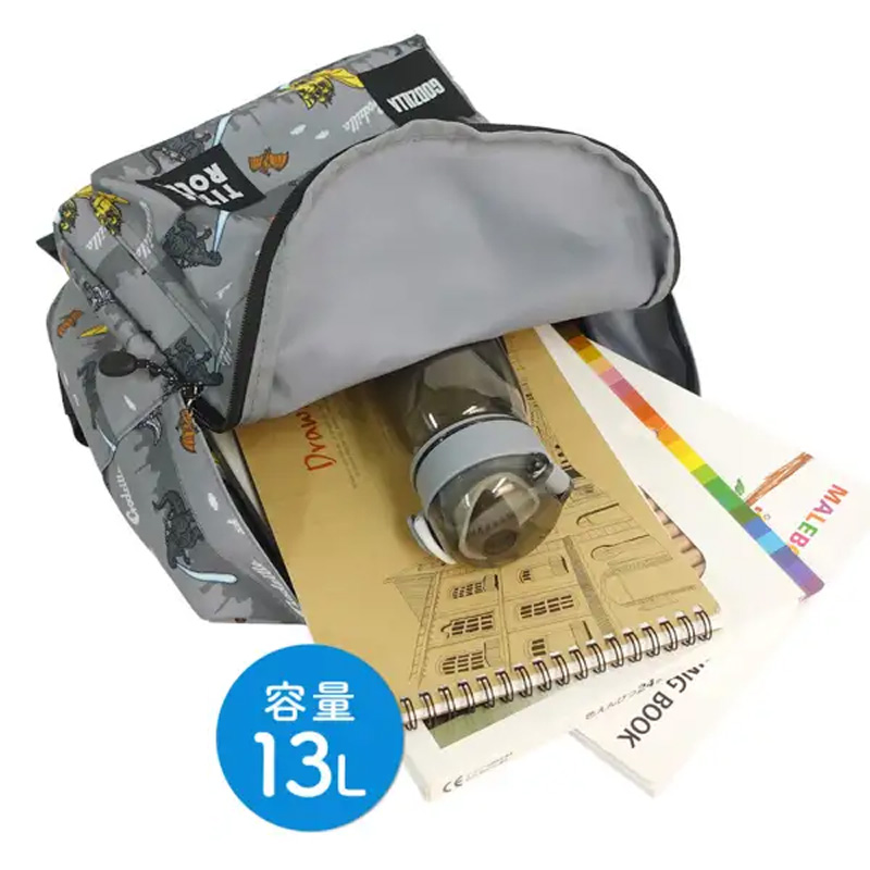 TITLE ROLE  ゴジラ KIDS バーサス デイパック 13L 20769062 @3900 GOOZILLA KIDS DAYPACK リュック |  | 03