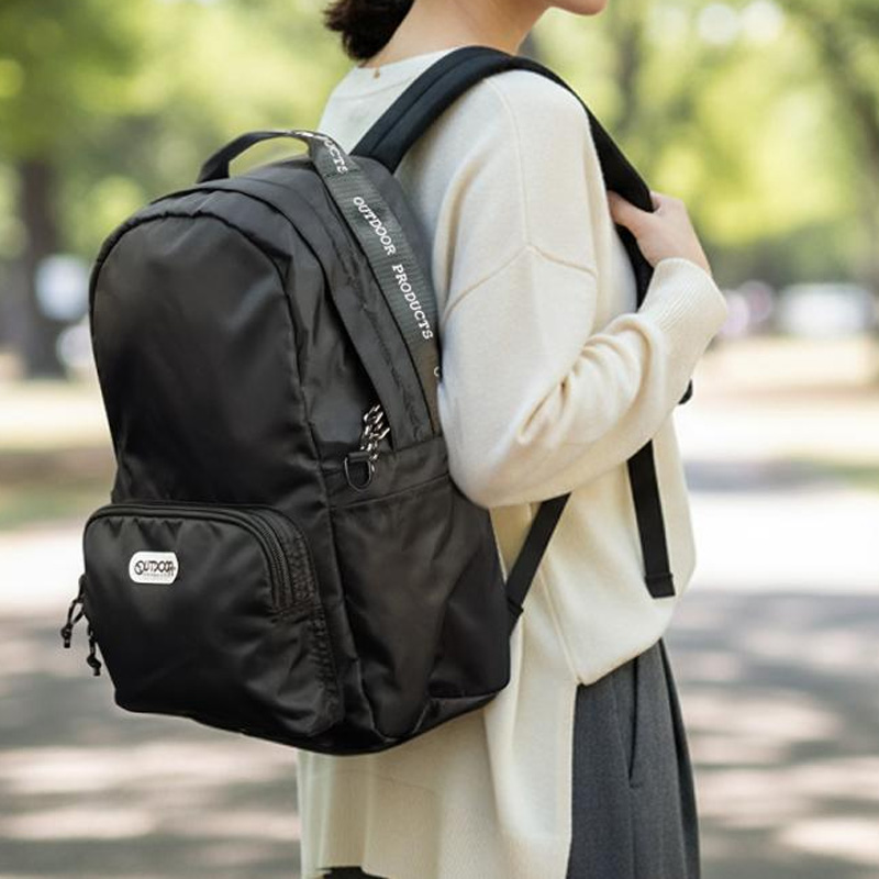 OUTDOOR PRODUCTS  ラスターツイル ロゴプリント リュック 22469151 @7900 アウトドアプロダクツ DAYPACK デイパック BACKPACK バックパック |  | 05