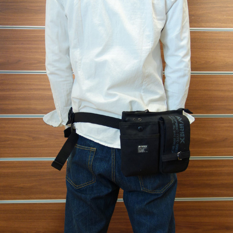 ポイント12倍  AVIREX EAGLE AVX342L @4500 ウエストバッグ アビレックス イーグル |  | 02