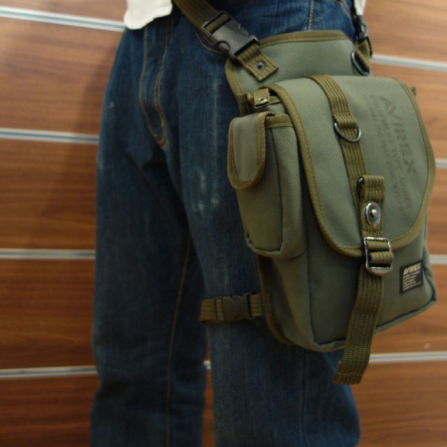 ポイント12倍  AVIREX EAGLE AVX348L ショルダー レッグバッグ @6000 アビレックス イーグル |  | 10