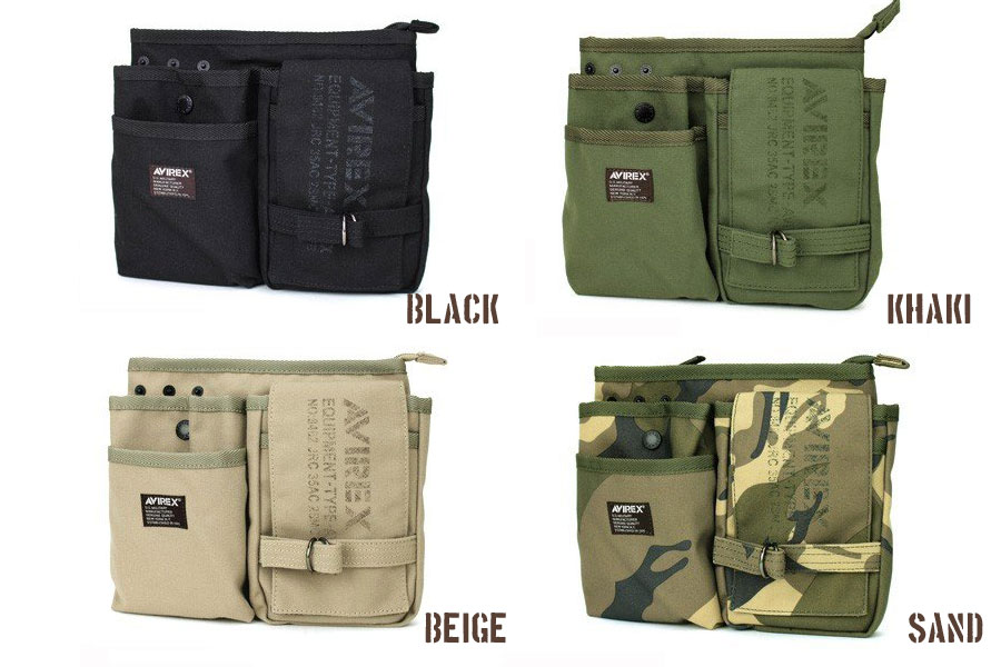 ポイント12倍  AVIREX EAGLE AVX342L @4500 ウエストバッグ アビレックス イーグル |  | 09