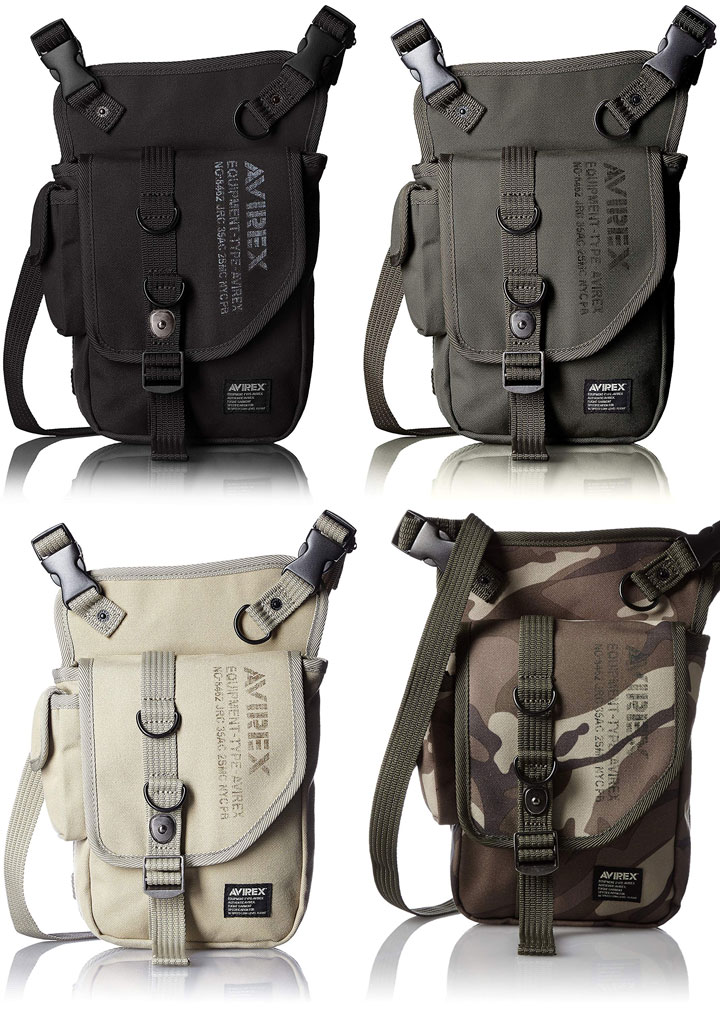 ポイント12倍  AVIREX EAGLE AVX348L ショルダー レッグバッグ @6000 アビレックス イーグル | 