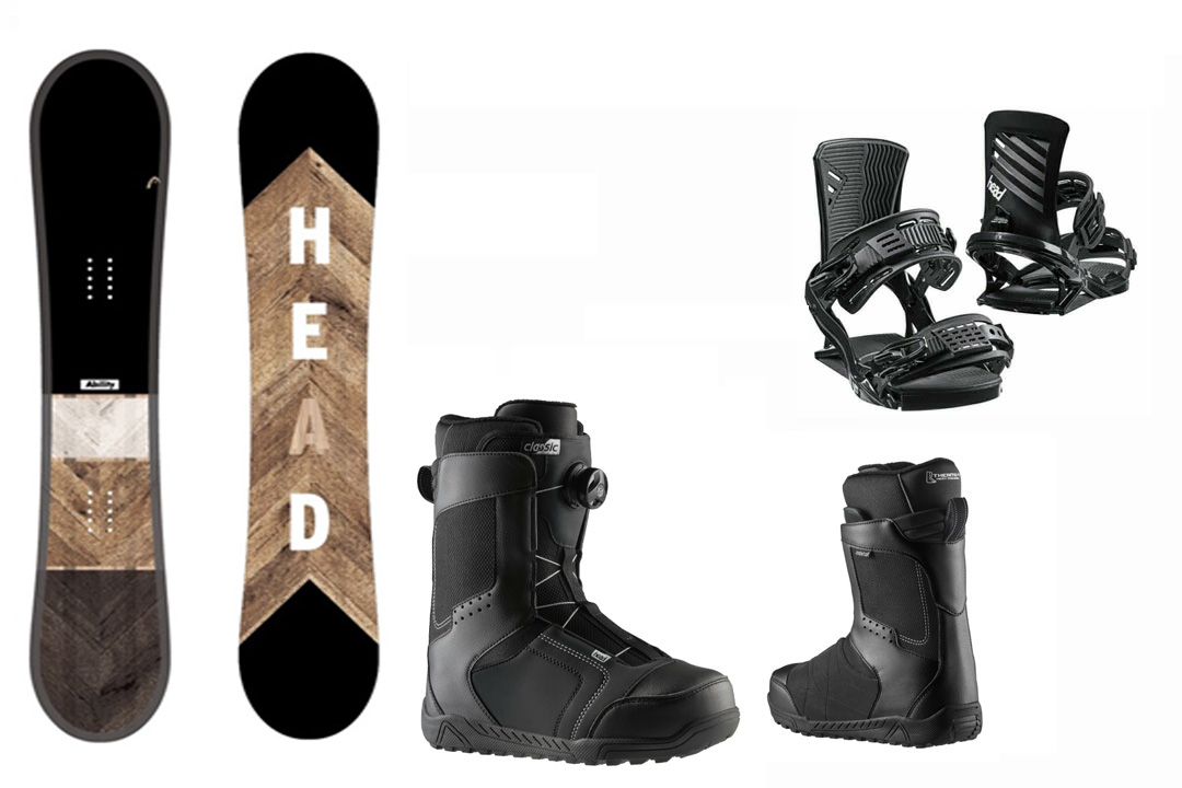 HEAD SNOWBOARDS  メンズ スノーボード 3点セット ABILITY FLOCKA ＠146000 | 