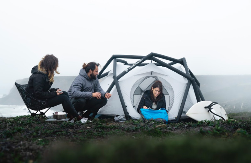 HEIMPLANET  THE CAVE CLASSIC 2-3人用 @143000 AIR TENT ハイムプラネット ワンタッチ エアーフレーム テント 空気式 |  | 08