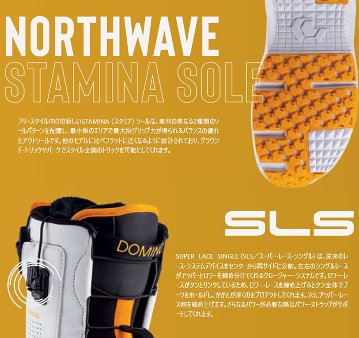 NORTHWAVE SNOWBOARD BOOTS  DOMINO SLS @43000  ノースウェーブ ウーメンズ｜cyclepoint｜04