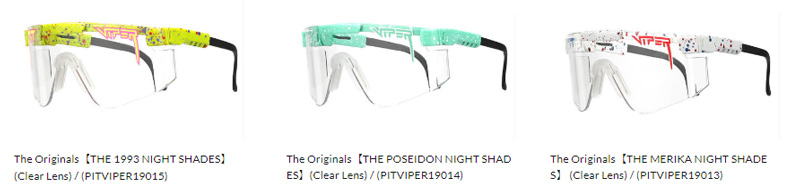 PIT VIPER Sunglass  THE ORIGINALS CLEAR @7000 サングラス｜cyclepoint｜02
