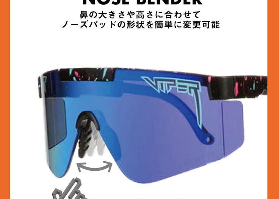 PIT VIPER Sunglass  THE ORIGINALS CLEAR @7000 サングラス｜cyclepoint｜07