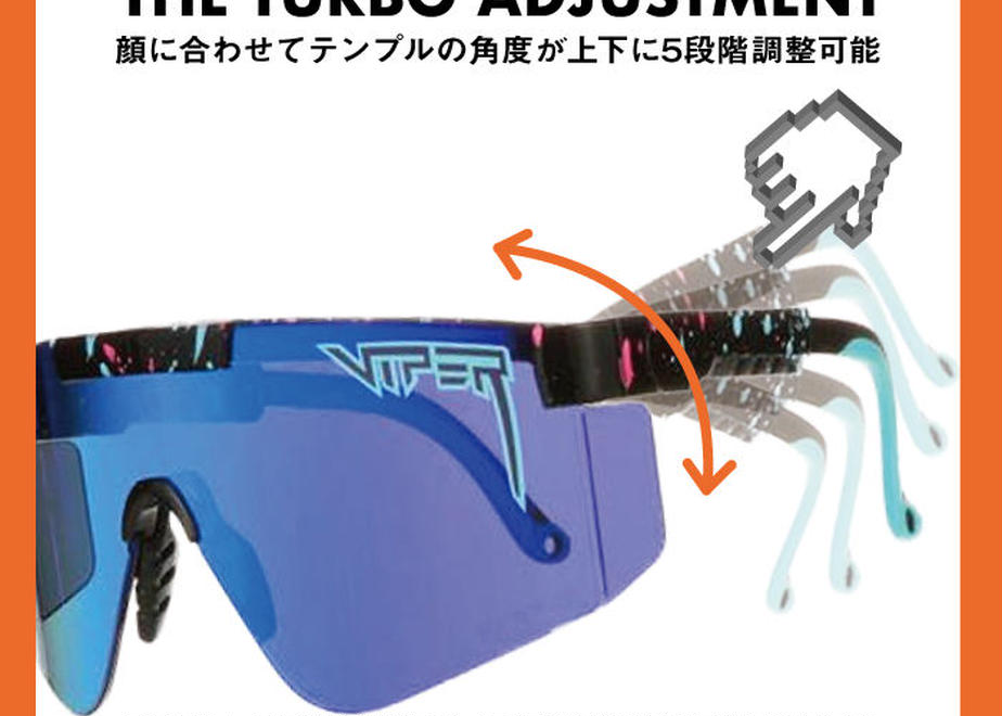 PIT VIPER Sunglass  THE ORIGINALS CLEAR @7000 サングラス｜cyclepoint｜05