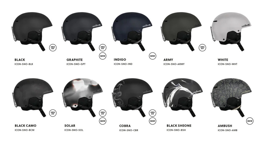 SANDBOX HELMET  ICON SNOW ASIAN FIT @17000 サンドボックス ヘルメット｜cyclepoint｜04