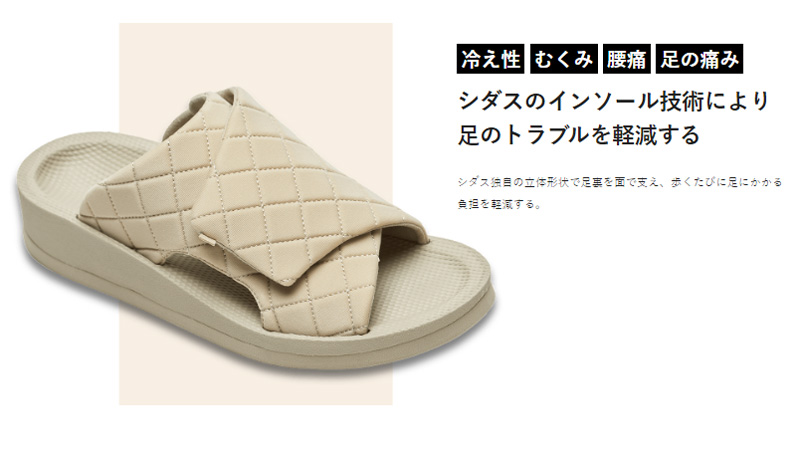 SIDAS RECOVERY ROOM SHOES ウチッパ   シダス リカバリー ルームシューズ UTIPPA @11000 |  | 05