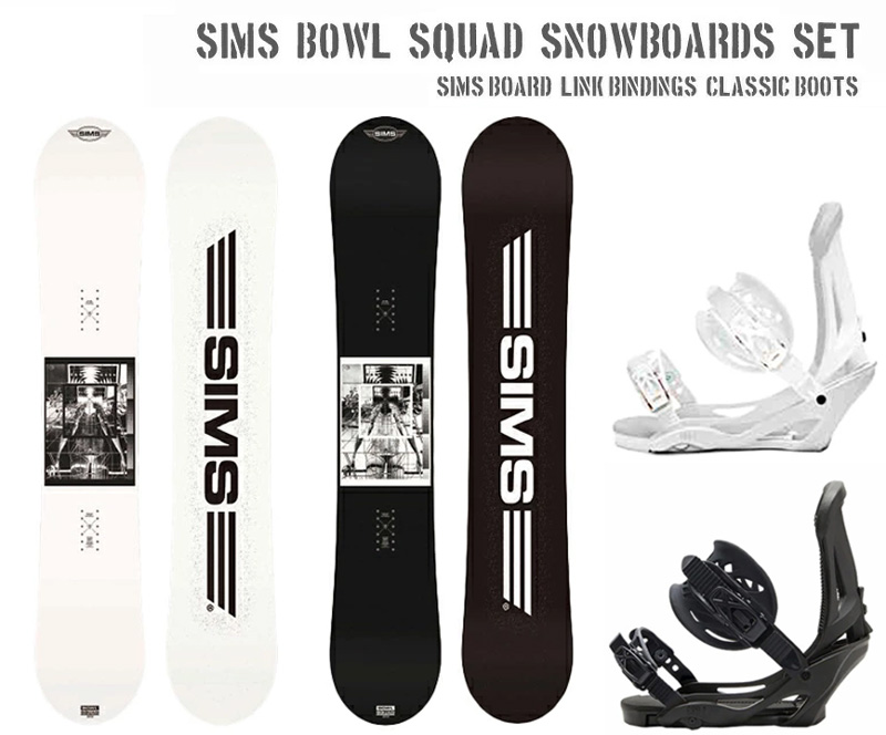 SIMS SNOWBOARDS  シムス メンズ スノーボード 2点セット @80000 |  | 01