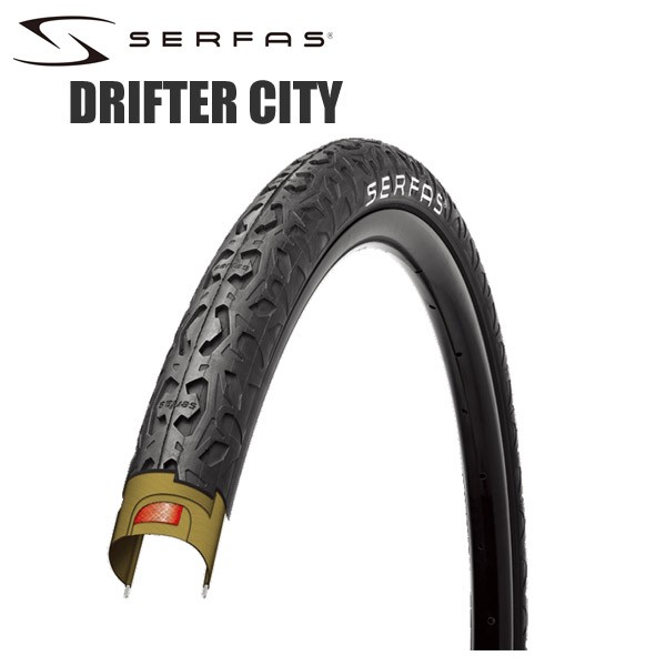 SERFAS サーファス タイヤ ドリフターシティ DRIFTER CITY クロスバイク 700C MTB用 26＆29インチ 自転車  サイクルパーツ :sa1909-45:Cycleroad - 通販 - Yahoo!ショッピング