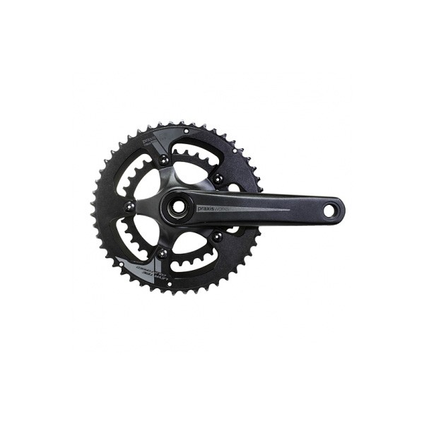 プラクシス　ロードクランク プラクシスワークス TURN ZAYANTE M30 独自規格スピンドル採用の鍛造