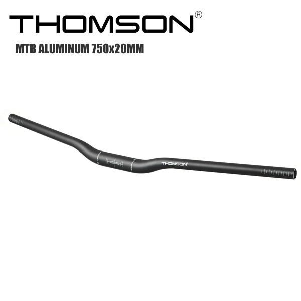 THOMSON トムソン MTB ALUMINIUM RISERBAR 750x20MM MTB 
