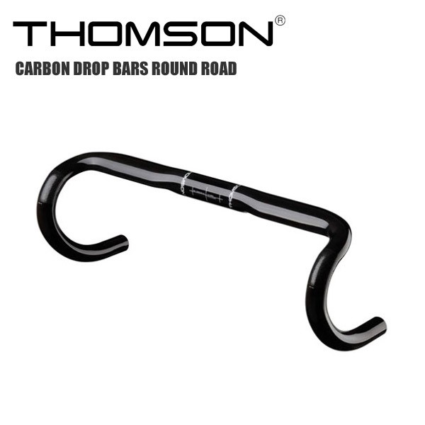 THOMSON トムソン CARBON DROP BARS ROUND ROAD 40CM シクロクロス