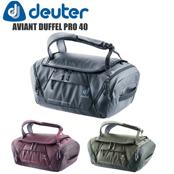 Deuter Deuter ドイター 自転車 ダッフルバッグ ボストンバッグ Aviant ダッフルプロ40 D 自転車 サイクリング Aviant アウトドア バッグ カバン V27 D16 サイクルロード