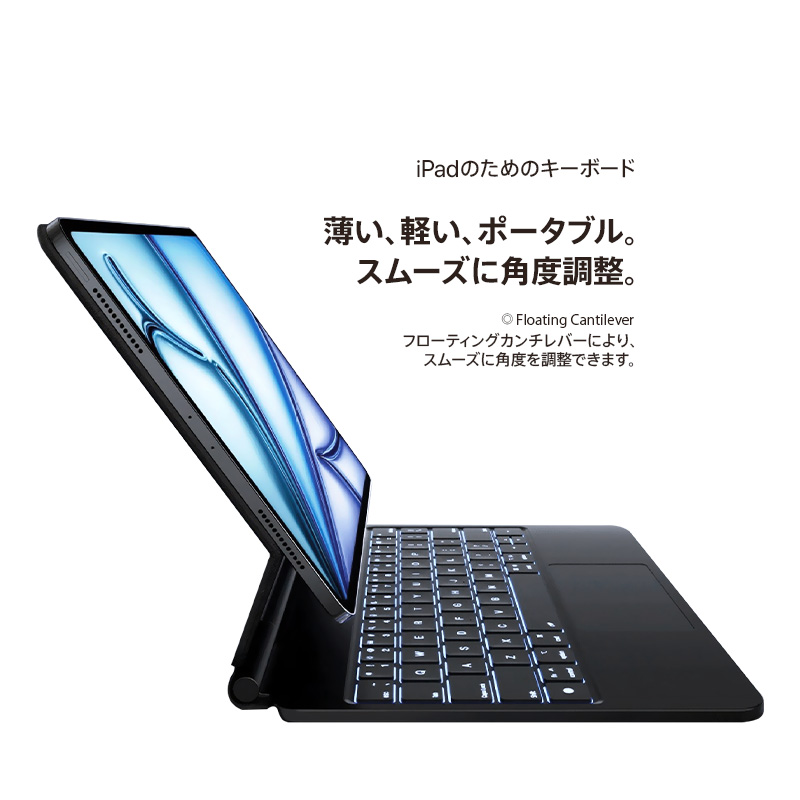 iPad キーボード Smart Connector 充電不要 充電ポート有 Amazon.co.jp: Zspeed iPad キーボードケース スマートコネクタ付き