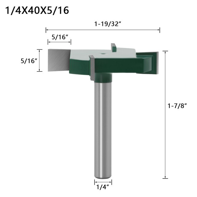 1/4 &quot;6mmシャンク4エッジtタイプスロットカッター木工ツールルータービット木材工業用グレードフライスカッタースロット｜cyukusou｜08