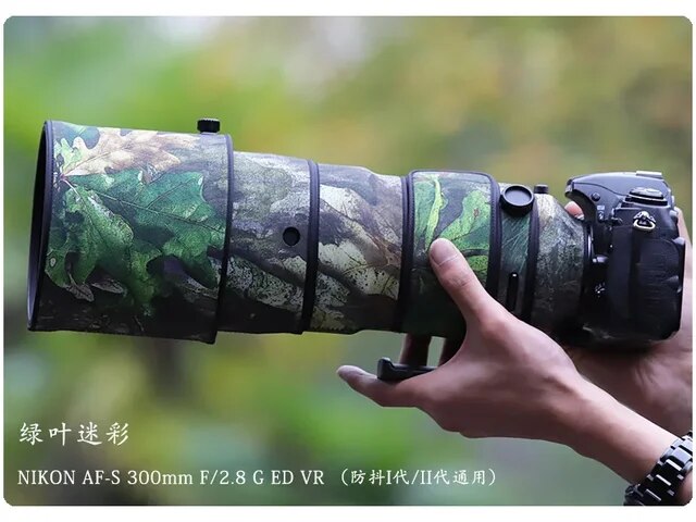 防水レンズカモフラージュ,Nikon用,AF-S,Nikon用,Kor,300mm,f2.8g｜cyukusou｜03
