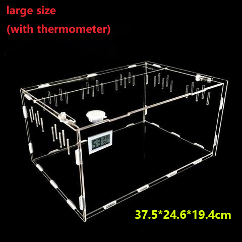 アクリル爬虫類繁殖ボックス,透明なクモ,トカゲ,サソリenti,アクリルアセンブリ昆虫,通気性テラリウム :a 1005002756160002 20220926:海外直送輸入店 3号店
