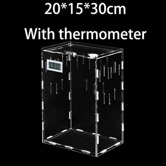 アクリル爬虫類繁殖ボックス,透明なクモ,トカゲ,サソリenti,アクリルアセンブリ昆虫,通気性テラリウム :a 1005002756160002 20220926:海外直送輸入店 3号店