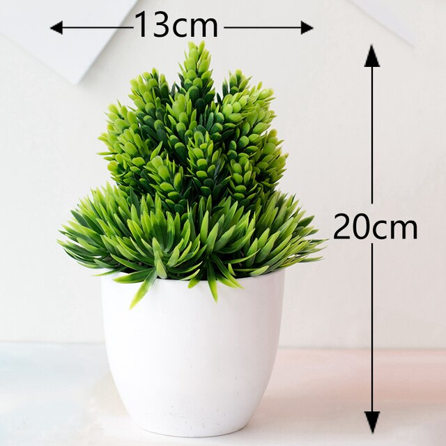 人工植物ミニ盆栽,小さなシミュレートされた木のポット,偽の花,オフィステーブルの鉢植え,家と庭の装飾