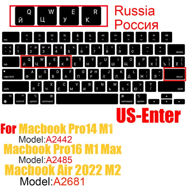 新macbook Pro14 16 2021 A2442A2485 keybaord cvoerロシアスペインチリ韓国語アラビア語フランスキーボードプ｜cyukusou｜16