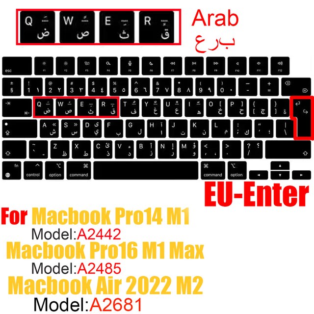 新macbook Pro14 16 2021 A2442A2485 keybaord cvoerロシアスペインチリ韓国語アラビア語フランスキーボードプ｜cyukusou｜15